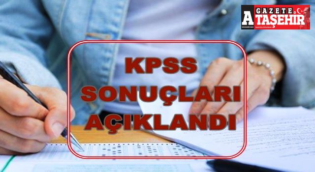 KPSS sonuçları açıklandı