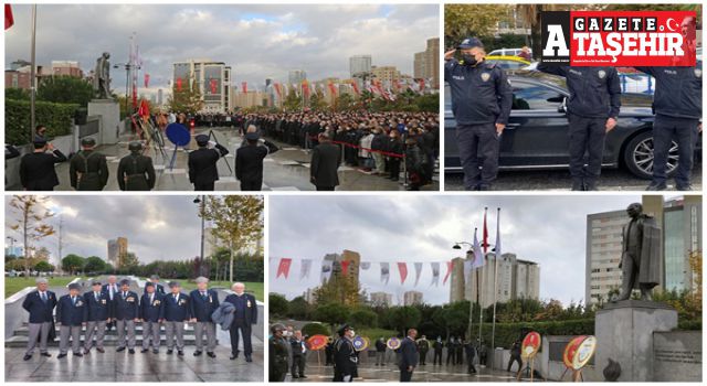 Ataşehir Ata'sını özlem ve saygıyla andı