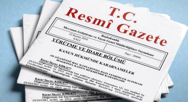 Resmi Gazete'de yayımlandı, hepsi artırıldı!