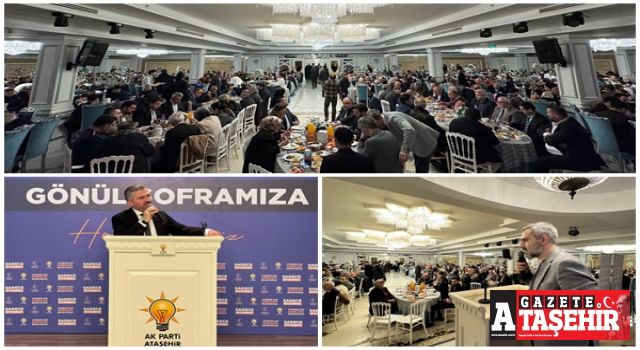 AK Parti Ataşehir iftarda 'Ataşehir Mozaiği' oluşturdu