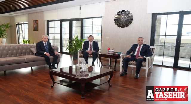 Başkan Orhan Çerkez'den Çekmeköy Kaymakamı Resul Çelik'e ziyaret