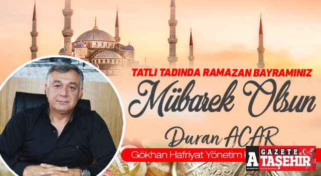 Duran Acar'dan Ramazan Bayramı Mesajı