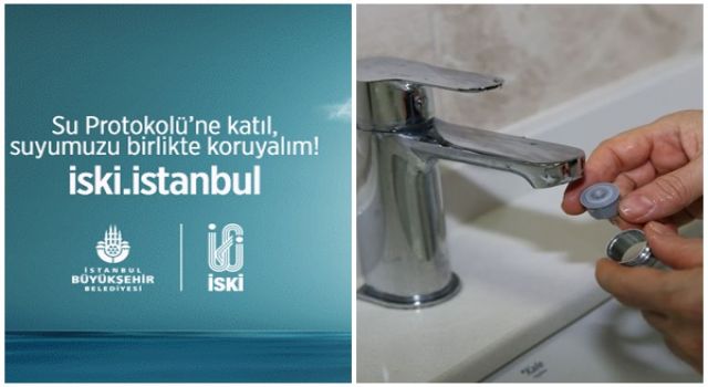 İSKİ tasarruflu su aparatı dağıtımına başladı