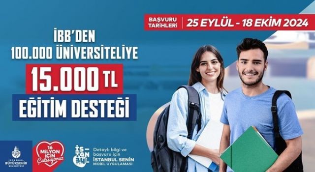 Genç Üniversiteli Desteği’ne başvurular başladı