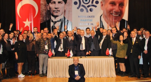 Memleket Partisi İstanbul İl Başkanı Reşat Şahin Öztürk oldu