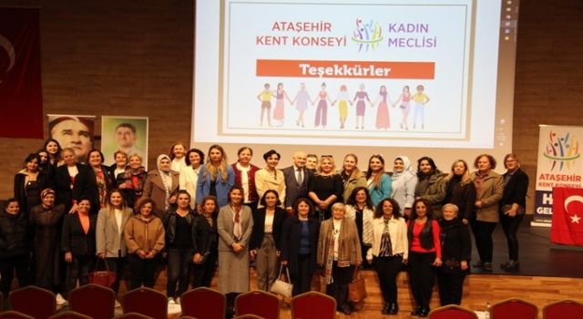 Ataşehir Kent Konseyi Kadın Meclisi'de projeler konuşuldu