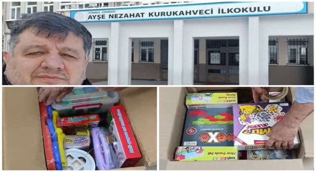 İstanbul Çekmeköy'den Ardahan Damal'a eğitim desteği