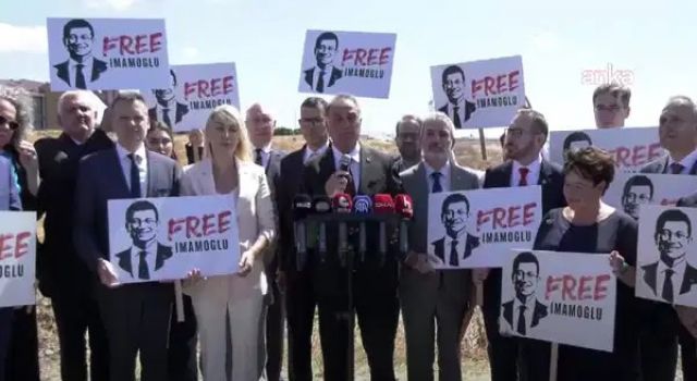 Avrupalı belediye başkanları dayanışma için Silivri'de