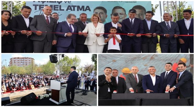 CHP Genel Başkanı Özgür Özel Ataşehir’de Gündüz Çocuk Bakımevinin açılışını yaptı