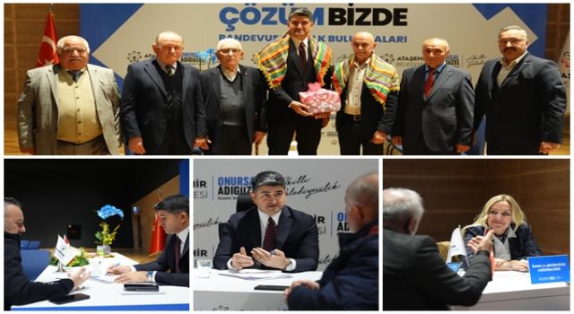 Başkan Adıgüzel, Halk Buluşmasında talepleri tek tek dinledi