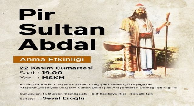 Pir Sultan Abdal’ı anma etkinliği