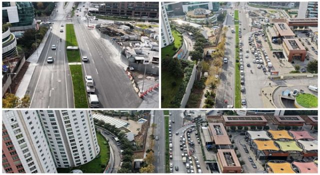 Metro çalışması nedeniyle kapatılan Ihlamur Sokak yeniden trafiğe açıldı