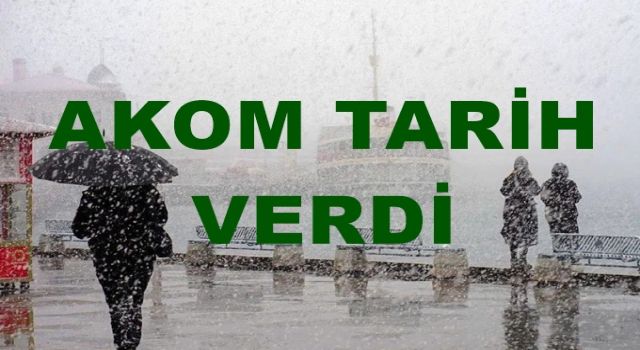 İstanbul'a kar yeniden geliyor!