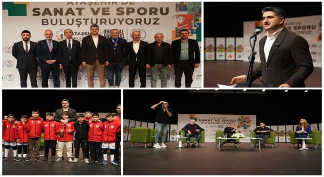 Spor ve Sanat alanında ünlü isimler panelde buluştular