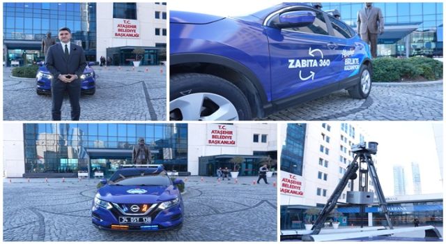Zabıta 360 Ataşehir yollarında