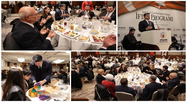 Ataşehir Belediyesi Şehit aileleri ile Gazi ve ailelerine iftar verdi