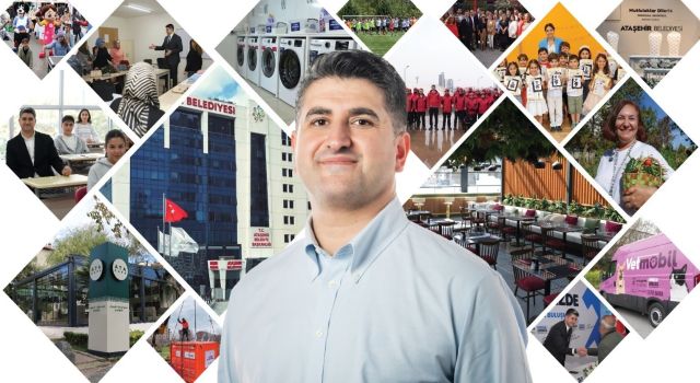 Ataşehir Belediyesi’nin iki yılda hayata geçirdikleri projeler