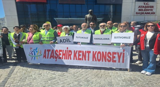Ataşehir’de “Sessiz” Protesto: Onursal Adıgüzel ve Arkadaşlarına Destek Eylemi