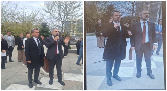 İlçe Başkanlarından Törende Sağduyu Çağrısı!