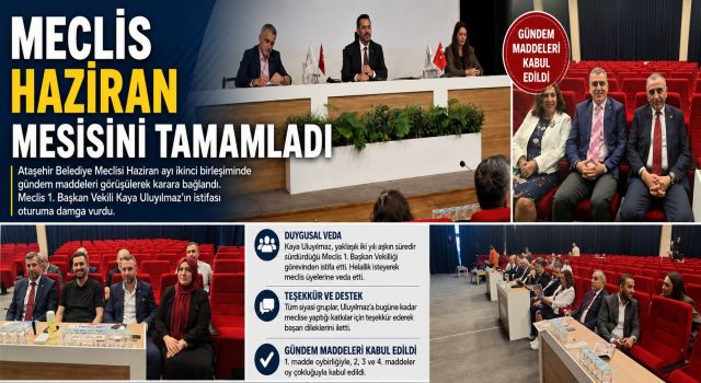 Ataşehir Meclisi’nde Duygusal Veda: Kaya Uluyılmaz Görevinden Ayrıldı