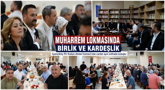 Ataşehir’de Muharrem Lokmasında Birlik ve Dayanışma Mesajı