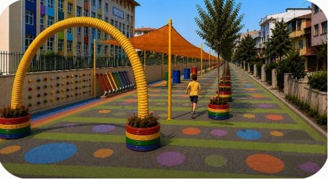 ATAŞEHİR’DE SOKAKLAR ÇOCUKLAR İÇİN DÖNÜŞÜYOR