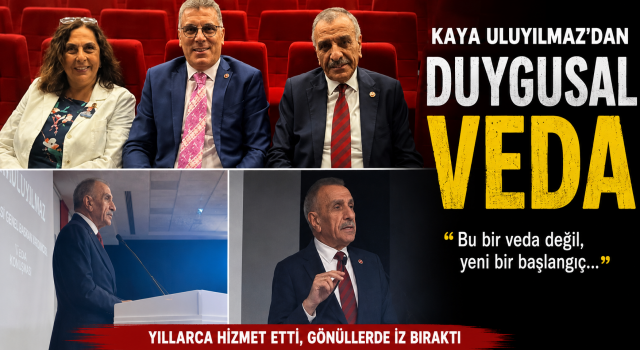 Kaya Uluyılmaz’dan Duygusal Veda: “Bu Onurlu Görevi Şerefimle Yapmaya Çalıştım”