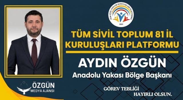 Tüm Sivil Toplum 81 İl Kuruluşları Platformu’nda Yeni Görevlendirme
