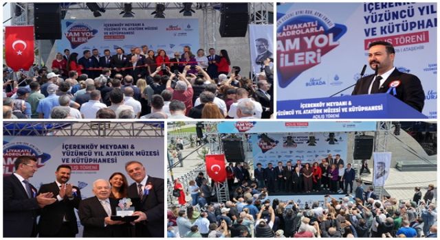 Yüzüncü Yıl Atatürk Müzzesi ve Kütüphanesi Törenle Açıldı