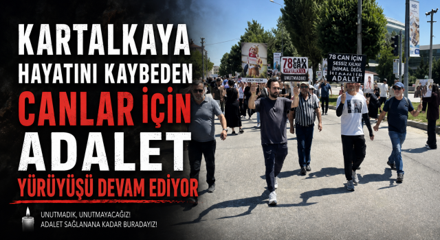 “78 Can İçin Adalet Yürüyüşü" 3. gününde Gerede'ye ulaştı