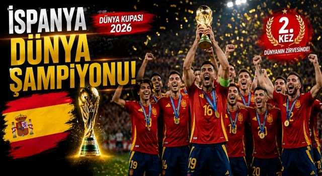 İspanya Dünya'nın Zirvesinde! Arjantin'i Yenerek İkinci Kez Dünya Şampiyonu Oldu
