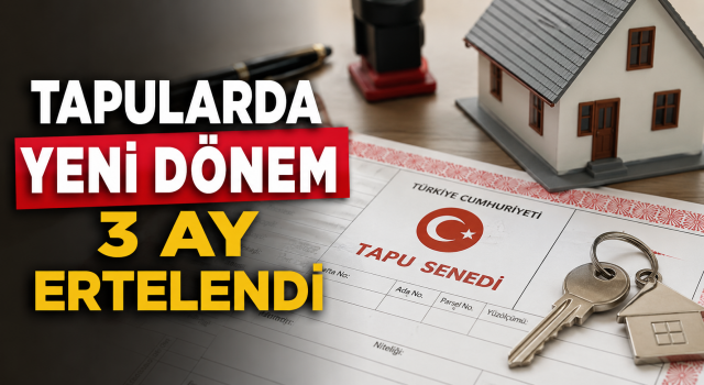 Tapu işlemlerinde yeni dönem: Elden ödeme ve EFT devri sona eriyor