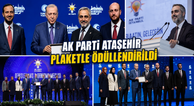 AK Parti Ataşehir, Üye Çalışmalarındaki Başarısıyla İstanbul İkincisi Oldu
