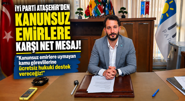 Av.Melihcan Törüner’den Kamu Görevlilerine Çağrı: “Kanunsuz Emre Uymayın, Yanınızdayız”