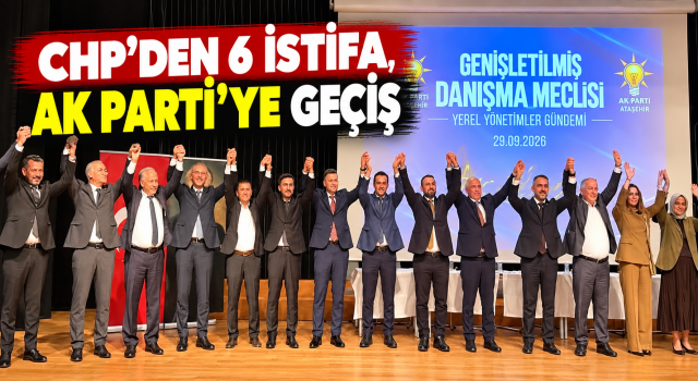 Ataşehir Belediye Meclisi’nde toplu istifa: 6 meclis üyesi AK Parti’ye katıldı