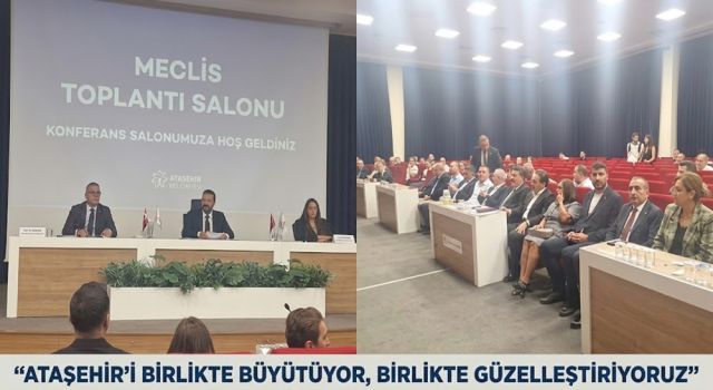Ataşehir’de Eylül Meclisi Toplandı: Murat Güneş Yaz Döneminde Yapılan Çalışmaları Anlattı