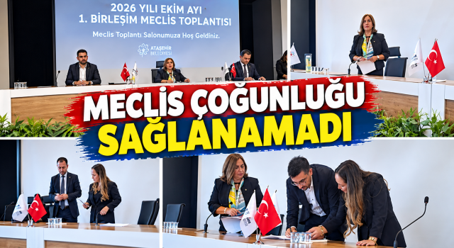 Ataşehir Belediye Meclisi’nde çoğunluk sağlanamadı!