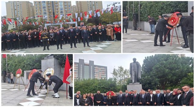 Ataşehir’de Cumhuriyet Bayramı Kutlamaları Çelenk Töreniyle Başladı