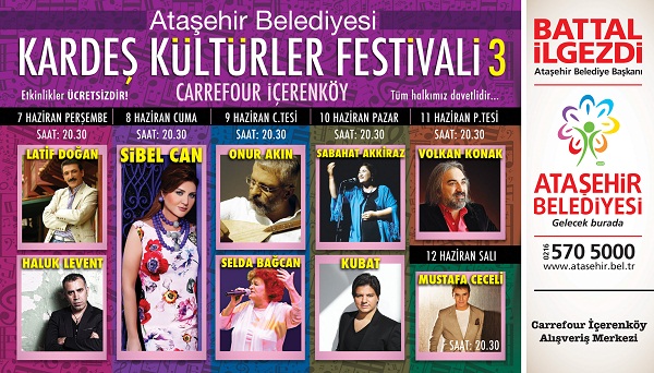 KARDEŞ KÜLTÜRLER FESTİVALİ BAŞLIYOR