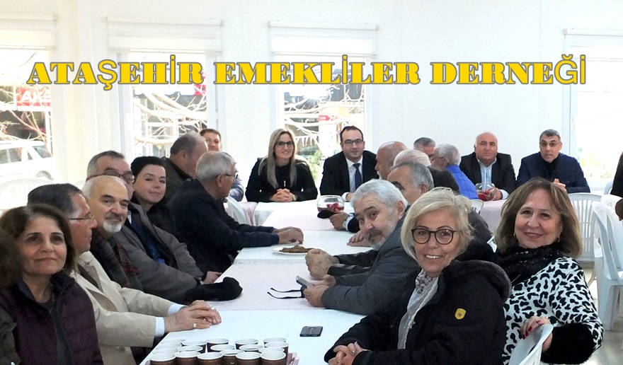 Ataşehir Emekliler Derneği ziyaretçilerini ağırladı