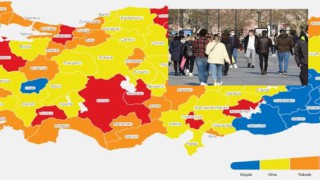 Sarı ve turuncu kategorideki 50 il için uyarı