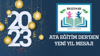 Ata Eğitim Der'den Yeni Yıl Mesajı