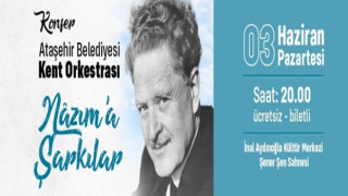 Ataşehir Belediyesi Kent Orkestrası'ndan özel konser: Nazım’a şarkılar