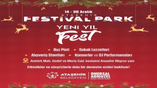 Ataşehir yeni yıl coşkusuyla yeni Festival Parkı’na kavuşuyor