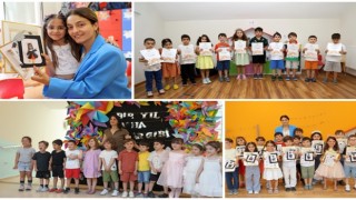 Yuvamız Ataşehir’de miniklerin karne heyecanı