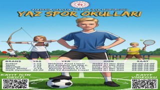 Gençlik ve Spor İlçe Müdürlüğü’ nden Yaz Spor etkinlikleri