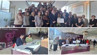 Onursal Adıgüzel Avrupa Yerel Yaşamda Kadın-Erkek Eşitliği Şartı’nı imzaladı