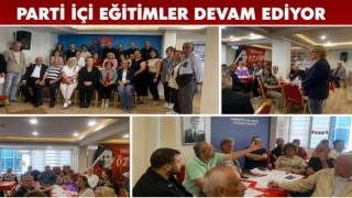 CHP Ataşehir’de Parti İçi Eğitimler Aralıksız Sürüyor
