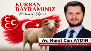 Murat Can Aydın: “Kurban Bayramı, Türk Milletinin Birlik Mührüdür”