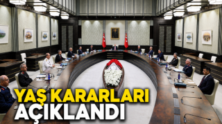 YAŞ kararları açıklandı!
